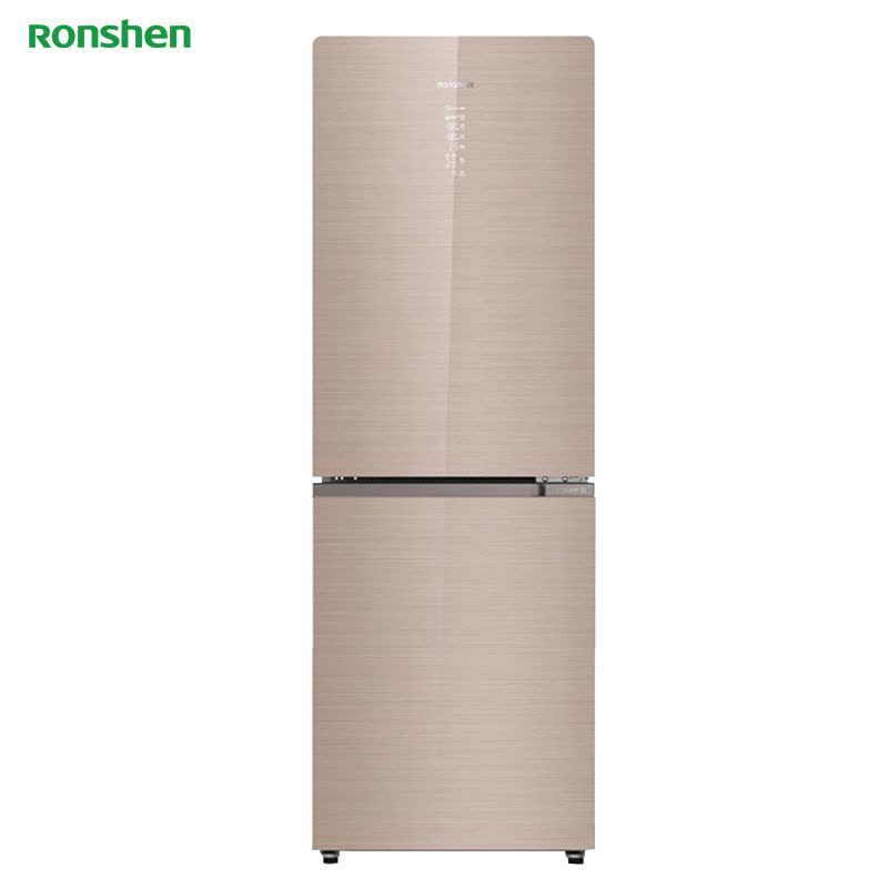 容声(Ronshen)338升双门 两门电冰箱 变频家用节能彩晶玻璃杀菌 一级能效BCD-338WKR1NPG图片