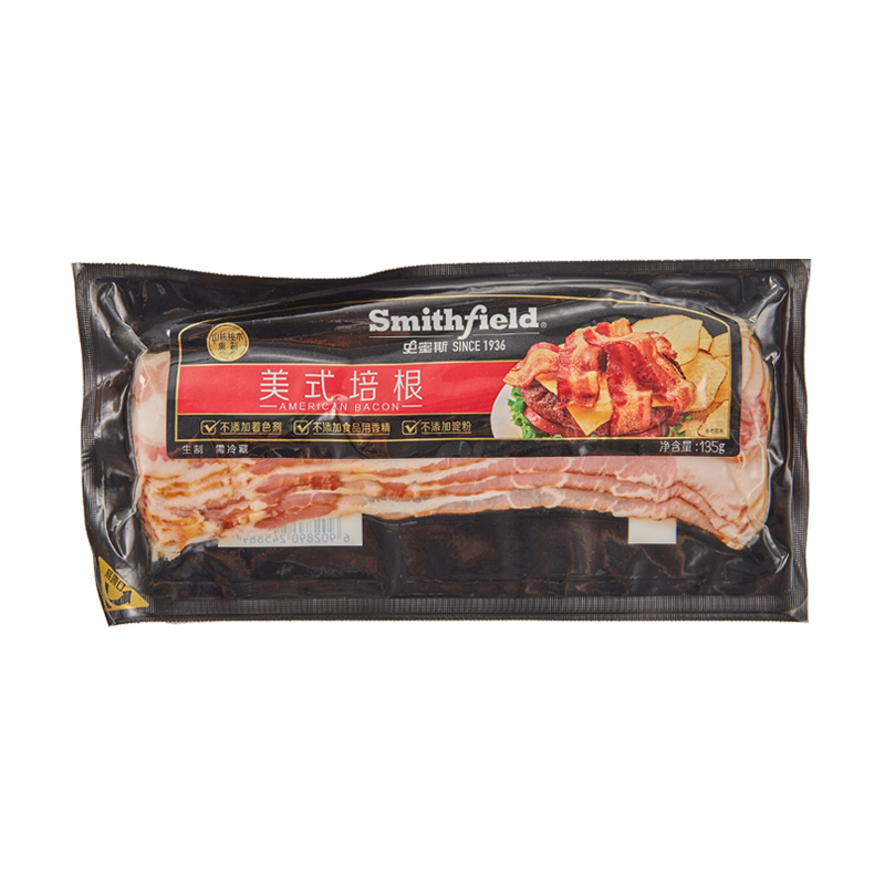 smithfield美式培根135g