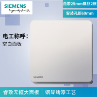 【官方正品】西门子(SIEMENS)开关插座86型睿致钛银五孔 USB五孔 16A空调 电视电脑一站购齐