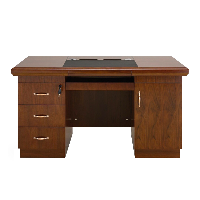 富莱斯宝 木皮电脑桌办公桌 1400*700*760 /张高清大图