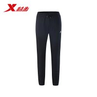 特步运动套装男秋季两件套2018秋季新款正品针织长袖长裤男士休闲装男882329979081