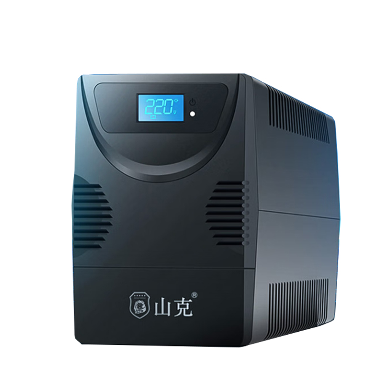 山克 SK1000 ups不间断电源 1000VA 600W 家用办公电脑稳压备用应急ups电源