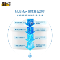 爱泉仕(AquaSelect)净水滤芯 便携式 净水器 Multimax超效复合滤芯 12枚装(六组版)