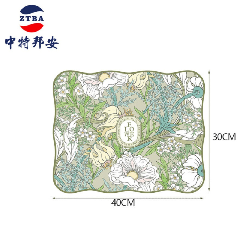桌垫 中特邦安 ZT-BD170 绿色 防滑, 防油