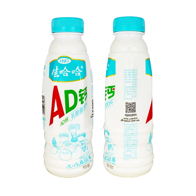 娃哈哈AD钙奶乳酸菌味450ml