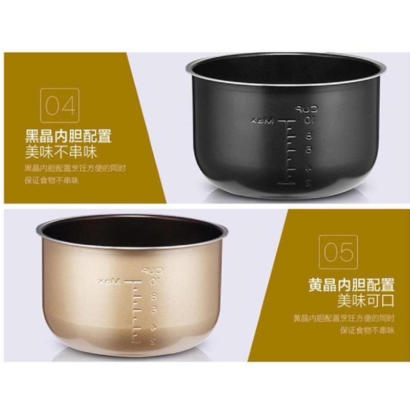美的(Midea)电压力锅 PCS5028P 5L 一锅双胆智能 电压力锅 压力煲
