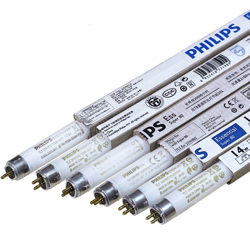 3M 飞利浦T5日光灯管荧光灯管TL5 14W/865冷光6500K 0.56米40支/箱 1箱高清大图