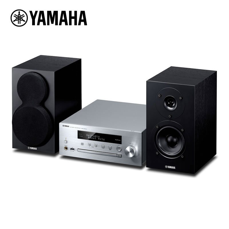 雅马哈(YAMAHA) MCR-N470 迷你台式音响CD网络播放机组合套装蓝牙WIFI音箱