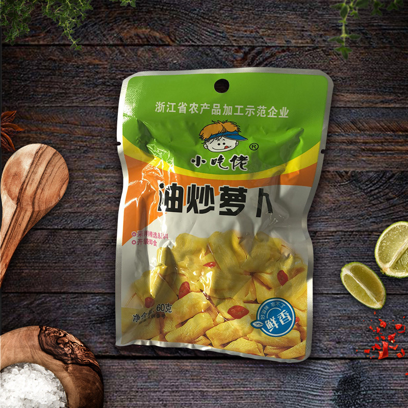 小吃佬萝卜干60克