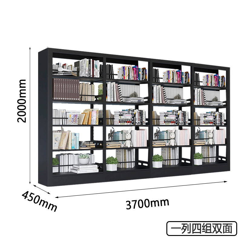 圣承启 档案架 4连组高清大图