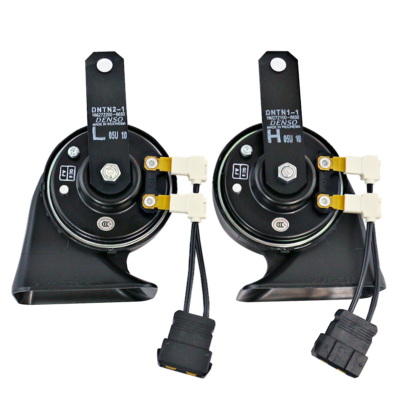 电装(DENSO)汽车喇叭蜗牛双插273000-0750+158Z8(非电装线)适用双喇叭(中华/桑塔纳/朗逸/朗行)