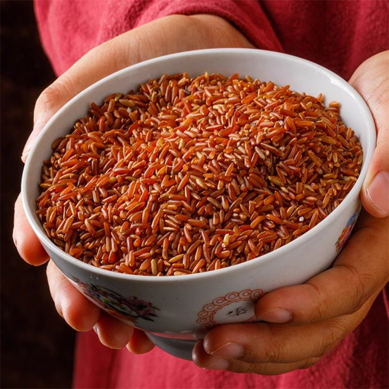 甄选红米100克货正品五谷杂粮红糙米粗粮食稻米红香米9260高清大图