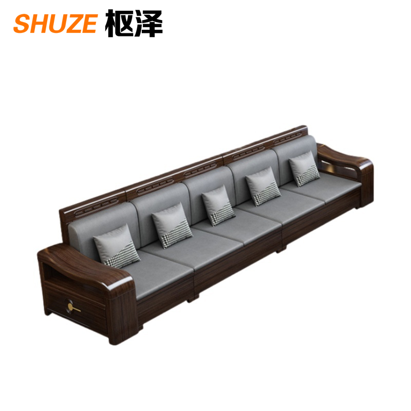 枢泽 沙发 储物沙发 五人位 张高清大图