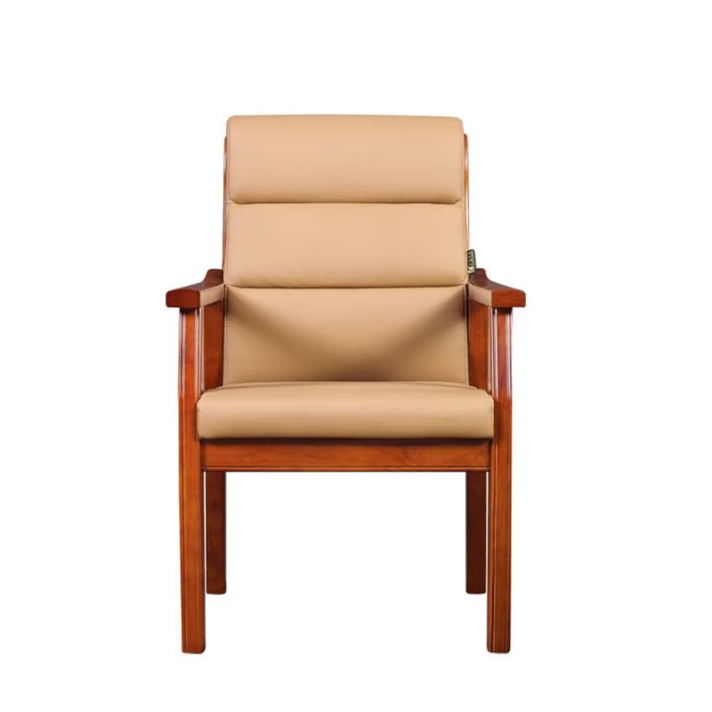 合祥源 实木会议椅西皮椅 635*530*1000mm QX-BGY48 单位:张高清大图
