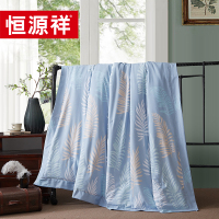 恒源祥家纺夏被仿丝绸柔软纤维夏凉被单双人