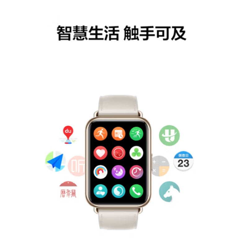 华为手表 (星光色/GPS版/41mm表盘)高清大图