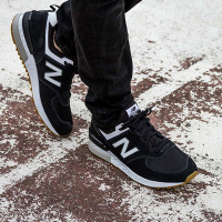 New Balance新百伦NB男女鞋复古跑鞋运动休闲跑步鞋 MS574SBK / MS574FCB / MS574FC