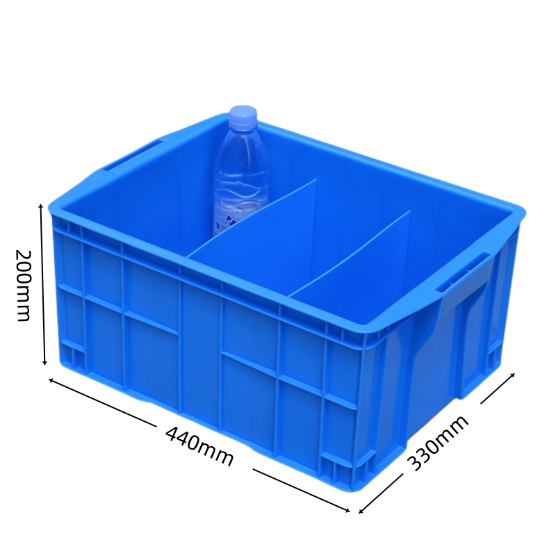义尊 分格周转箱 三格 个高清大图