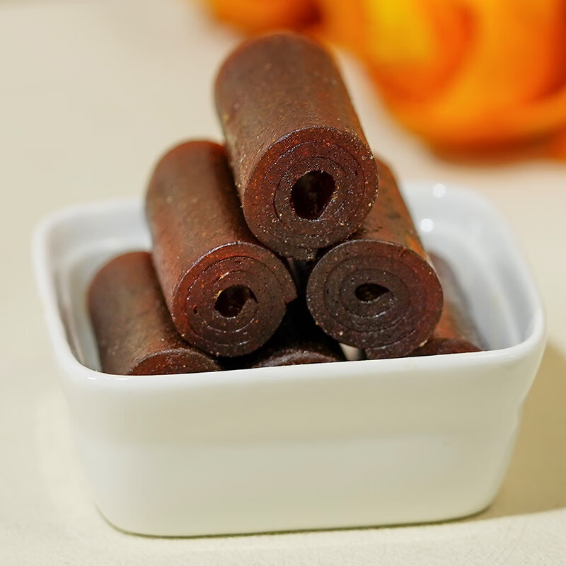 如水果丹皮200g*2袋酸甜可口密封小包装口感醇香铁山楂200060高清大图