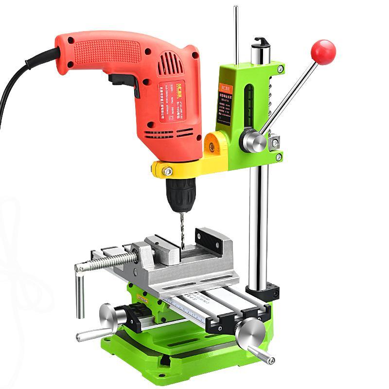 电钻支架多功能家用小型手电钻变台钻迷你手钻微型打孔工具 6116电钻