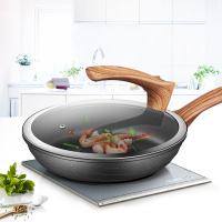 炊大皇(COOKER KING) 煎锅J26I1 平底锅不粘煎锅可视可立盖电磁炉通用26CM