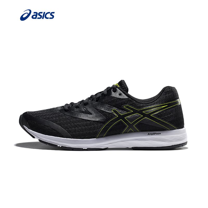 ASICS亚瑟士缓冲跑步鞋男鞋透气网面运动鞋减震AMPLICA T825N-001