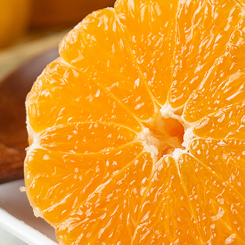 [熊猫鸟]四川青见果冻橙 特大果 净重5斤 单果85mm以上 箱装果冻橙酸甜多汁新鲜应季水果柑橘高清大图