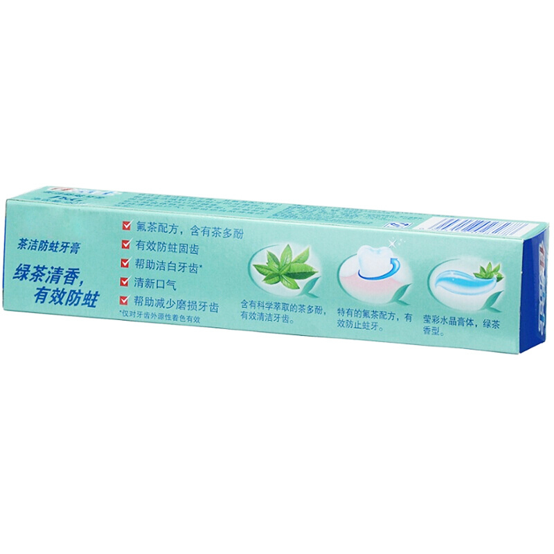 茶洁防蛀牙膏 XTL673 清新口气防蛀牙膏90g (支)