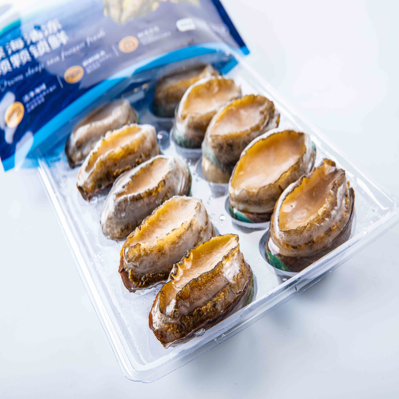 明盛恒海 臻选冻鲍6头鲍500g