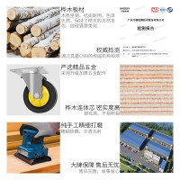 新越昌晖平板车小推车折叠手推车小拖车手拉车搬运车木质仓储物流拉货车49*75cm承重约600斤 XY-M18
