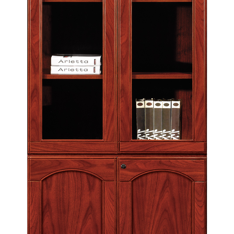 初嘉(CJ)CJ4052417 木质文件柜 二门 900*420*2000mm(单位:台)高清大图