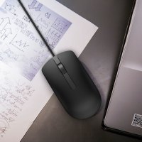 戴尔(DELL)MS116 有线鼠标 商务办公鼠标10支装(黑色)(适用于联想,华为,惠普,小米等品牌笔记本台式机)