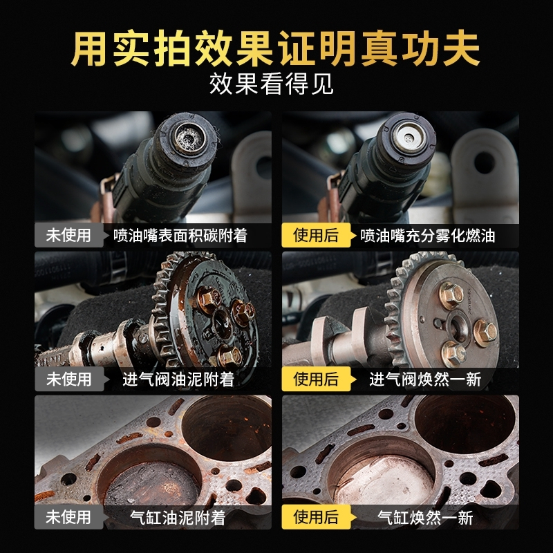 固特威碳霸燃油宝去除积碳清洁剂汽油添加剂聚醚胺PEA油路清洗剂高清大图