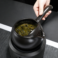 苏氏陶瓷陶瓷茶壶 煮茶器 侧把壶煮茶壶 侧把壶(黑色)