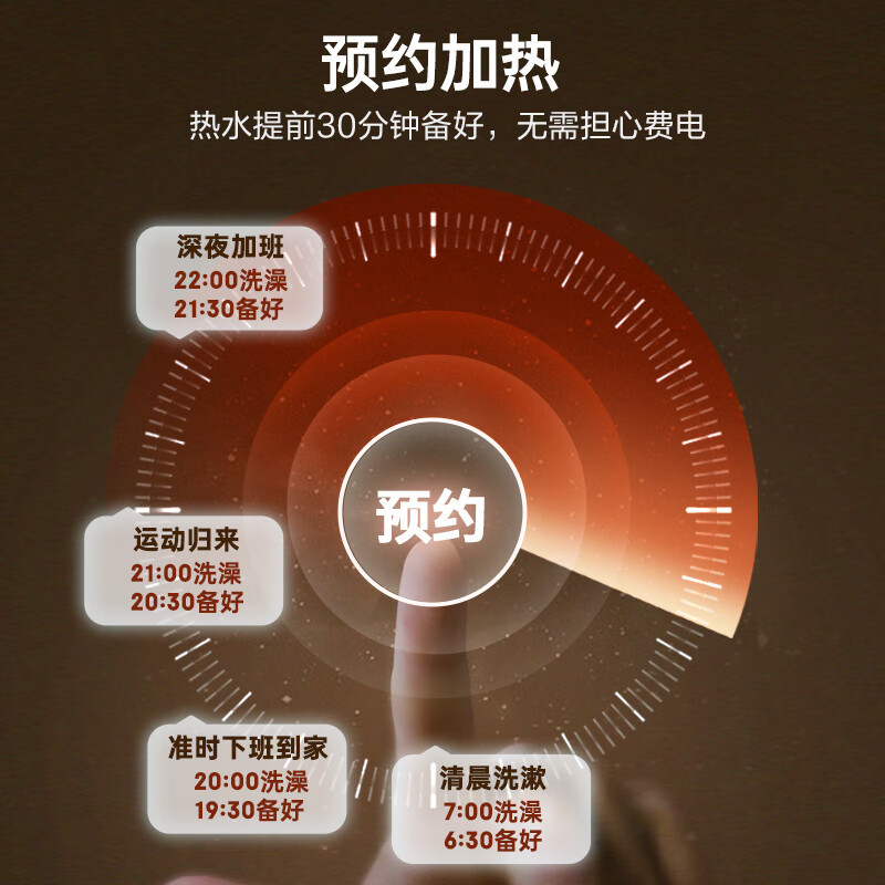 万家乐 80升电热水器80L家用 2500W大功率速热 一级能效 安全无电洗 高温抑菌 24h预约畅浴D80-FW2