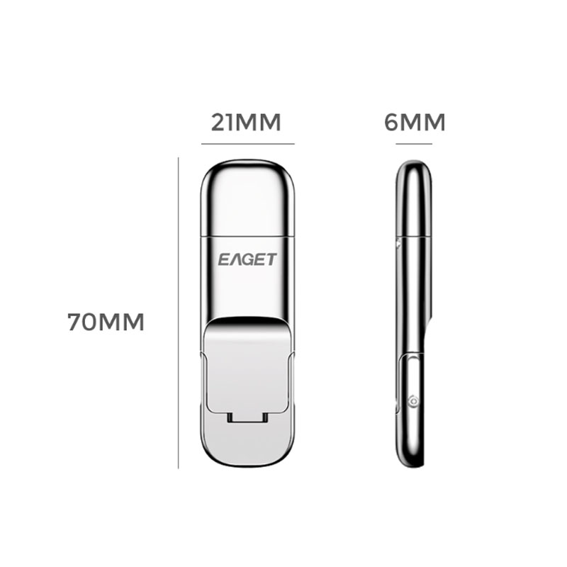 忆捷(EAGET)256GB USB3.0 HS-C02极速固态U盘 单位:个高清大图