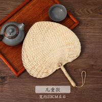 手工草编夏季小麦秸扇手摇扇宝宝婴儿纳凉驱蚊扇家用老式大蒲扇子