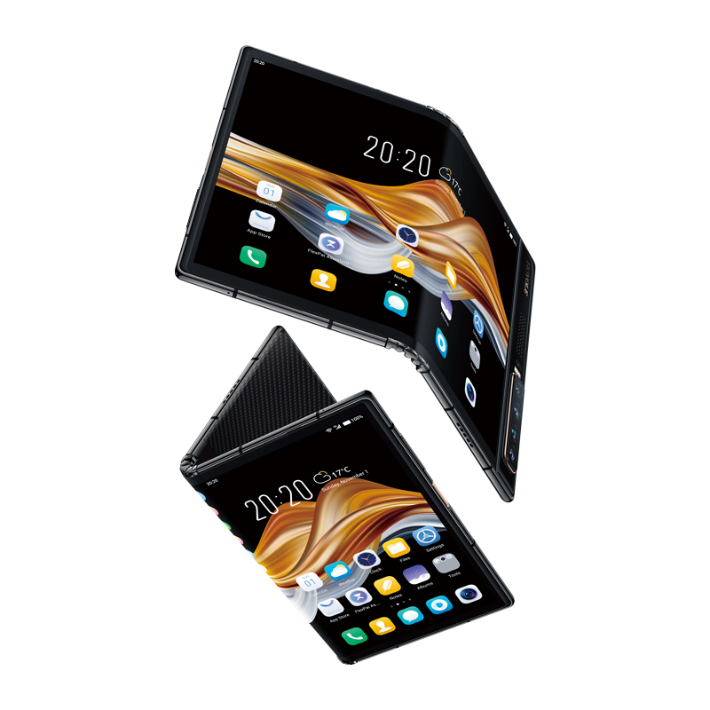 柔宇柔派FlexPai 2 5G折叠屏手机 8GB+256GB 曜夜黑