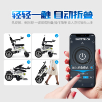 德国斯维驰电动轮椅车智能全自动可折叠轻便老年残疾人老人代步车
