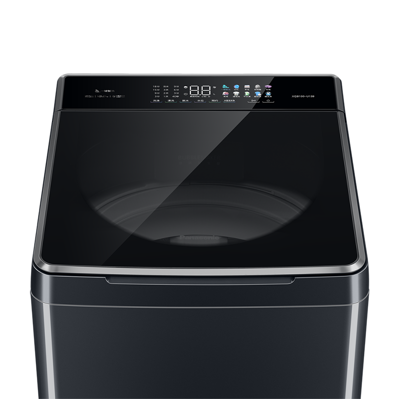 松下全自动波轮洗衣机XQB100-U139高清大图