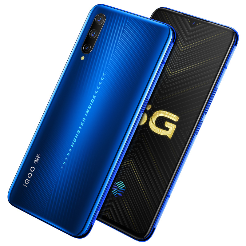 vivo iQOO PRO 12+256G 勒芒蓝 高通骁龙855Plus手机 4800万AI三摄 44W超快闪充 全网通5G手机