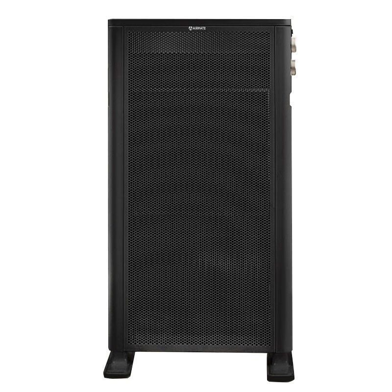艾美特(AIRMATE) 取暖器暖风机HL20-X2 旋钮调控 2000W 功率 家用 石墨烯双面电烤炉 电暖气 黑色
