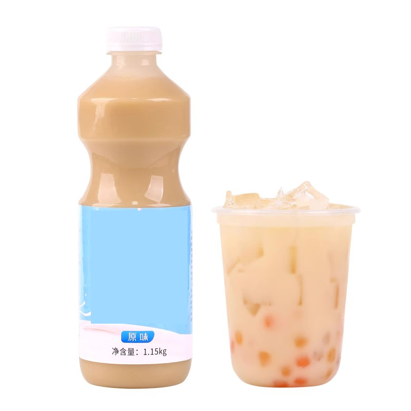 企采严选 2.3斤乳酸菌含乳饮料 酸奶风味优格益菌多饮品奶茶店原料高清大图