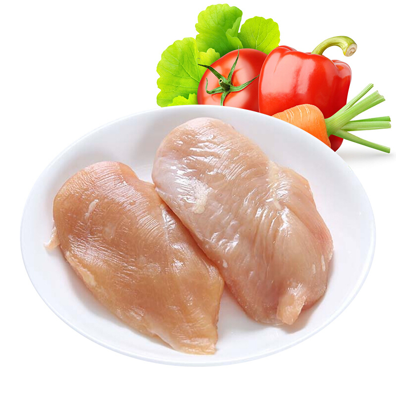 xj鸡脯肉分割无油干净健身无注水yfz可开发票2斤