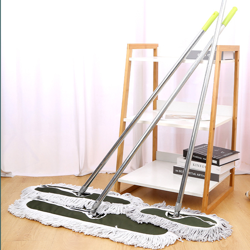 韧知 拖把 平板尘推 绿色整套加厚拖把 90cm 把高清大图