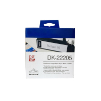 旗舰(FLAGSHIP)DK-22205白底黑字打印卷纸(1卷装)