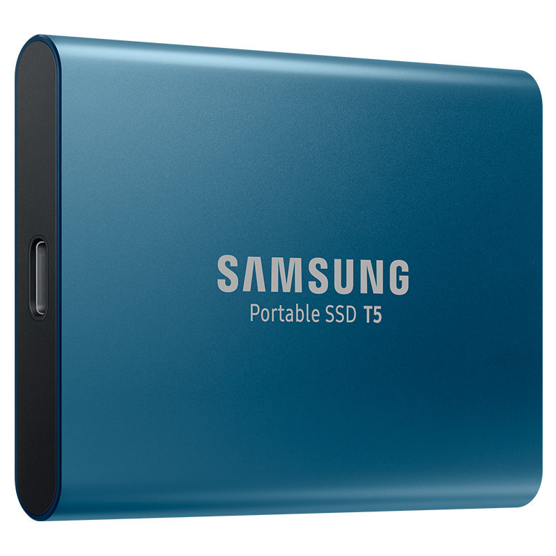 三星(SAMSUNG)T5 500GB移动硬盘usb3.1typec金属加密手机mac电脑ps4高速移动固态硬盘pssd