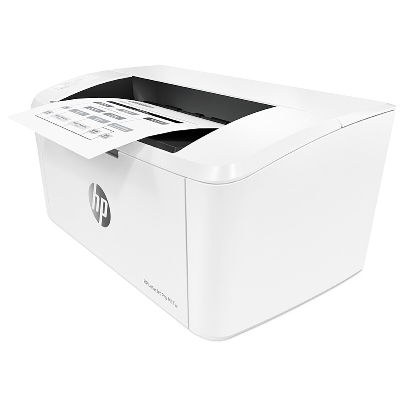 惠普(HP)M17w 黑白激光打印机无线移动打印家用学生作业小型办公商务用