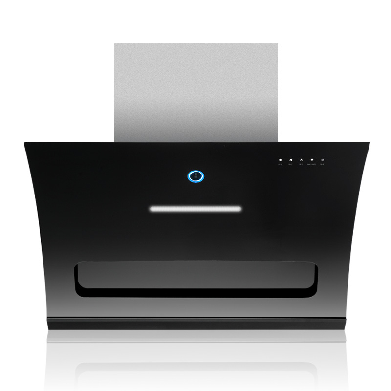 马可波罗侧吸抽油烟机17m06智能体感触控强排自动热清洗直吸家用大