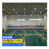 启道LED球馆灯室内篮球场照明灯场羽毛球体育馆乒乓球室专用led灯